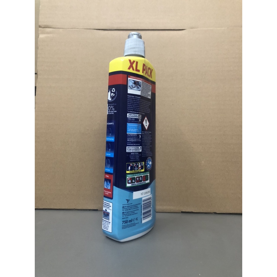 Nước làm bóng FINISH 750ml cho máy rửa bát ,giúp tăng tốc độ làm khô và cung cấp độ bóng.