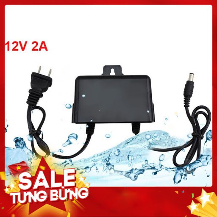 Nguồn 12v/2A  dùng cho camera - có mốc treo - chống nước dùng ngoài trời - BH 6 tháng 1 đổi 1 | BigBuy360 - bigbuy360.vn