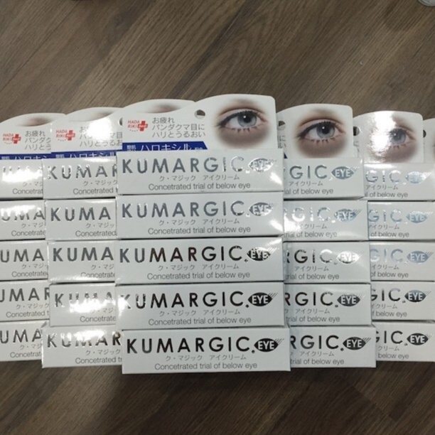 Kem mắt Kumargic Eye Nhật Bản hỗ trợ cải thiện thâm quầng mắt