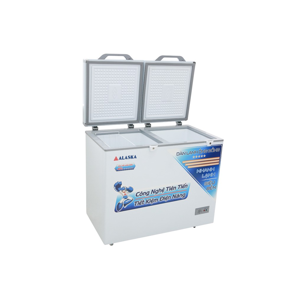 [MIỄN PHÍ LẮP ĐẶT - VẬN CHUYỂN] Tủ Đông/Mát ALASKA 250 Lít BCD-3068C