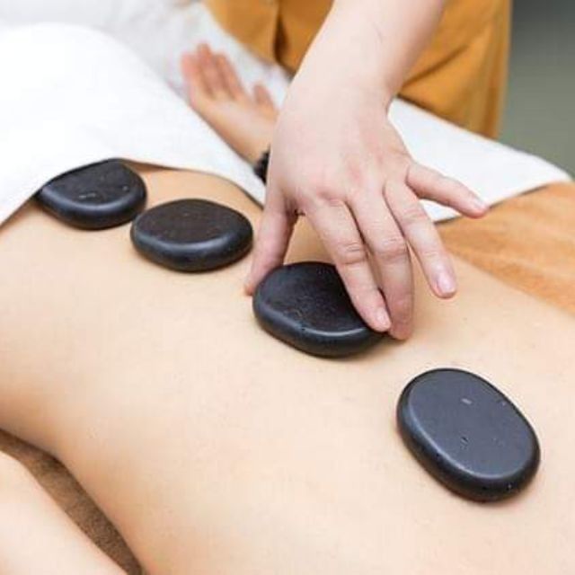 Bộ đá nóng 16 viên dùng massage đông y - lucy store thiết bị vật tư spa