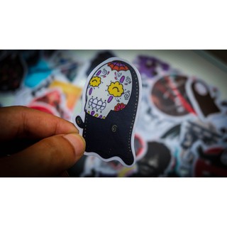 Combo 25 - 100 sticker chủ đề Vô Diện (Kaonashi)