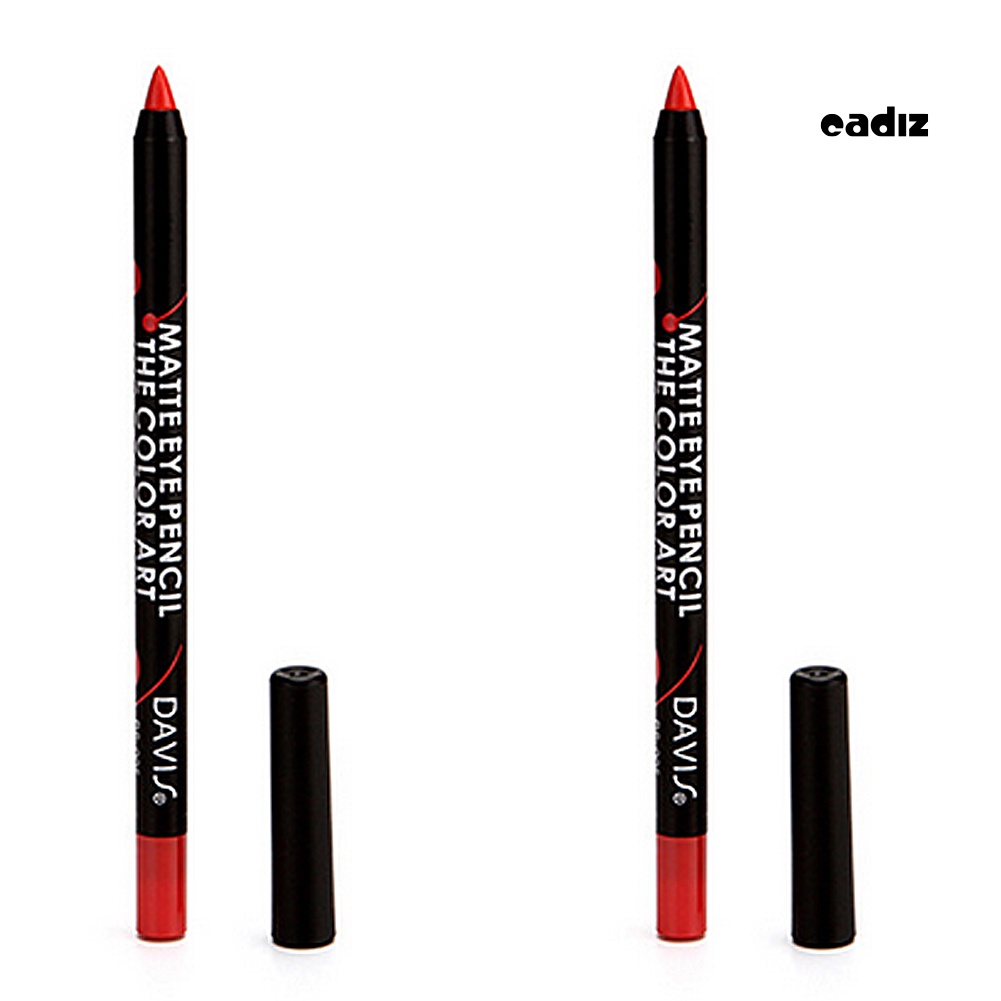 Bút Chì Kẻ Viền Môi 12 Màu Chống Thấm Nước Lâu Trôi Chất Lượng Cao