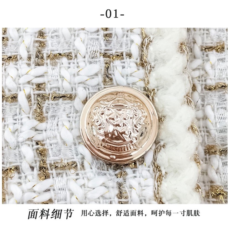 Áo khoác Gile dạ Tweed Quảng Châu - ord