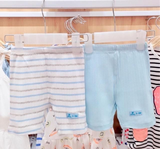 [Lullaby] (Hàng sale) Set 2 quần bé trai/ bé gái cotton siêu mềm, thấm hút tốt