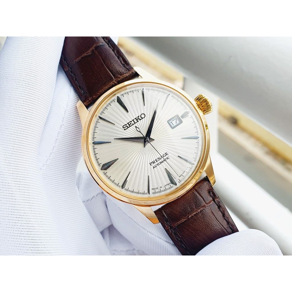 Đồng hồ nam cao cấp Seiko Cocktail Gold SRPB44J1