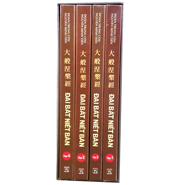 Sách - Kinh Đại Bát Niết Bàn - Trọn Bộ 4 Tập