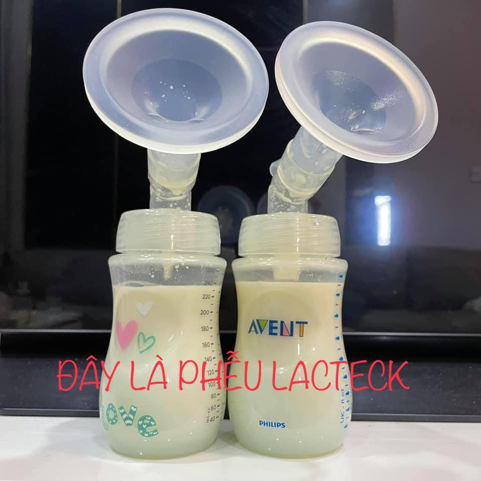 Phễu hút sữa Lacteck Baby Motion silicon mềm cao cấp từ USA ( size 15/18/21/24/27 )