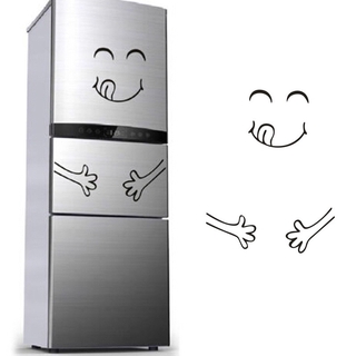 Sticker Dán Tủ Lạnh Hình Mặt Cười Dễ Thương