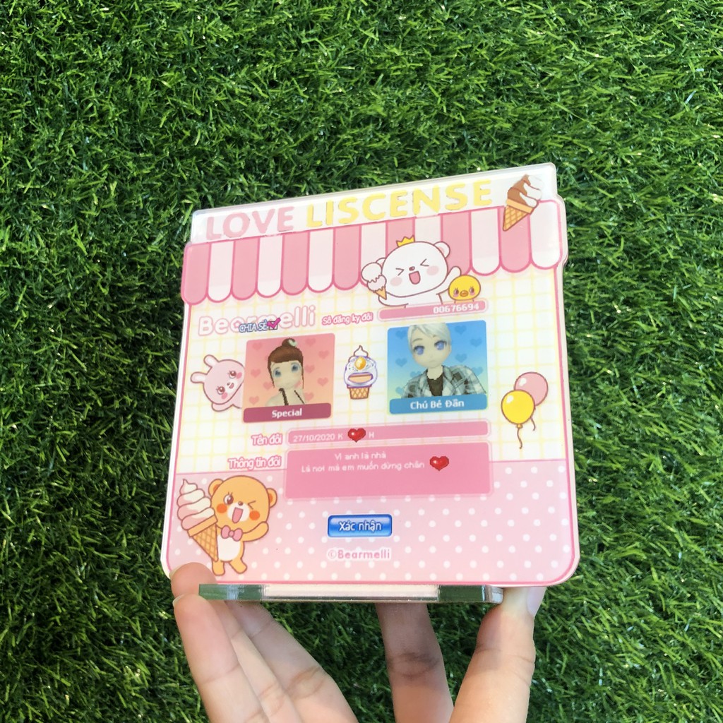 Stander đứng in ảnh theo yêu cầu - Kích thước 13x17cm