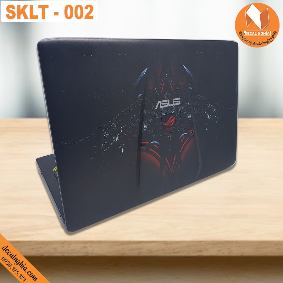 Aluminum Skin dán laptop Asus ROG Strix G531G