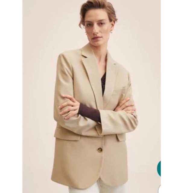 Khoác vest oversized dư xịn 100%.