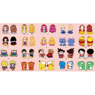 Combo 30,50,100 bao lì xì Naruto,GôKu,Bạch Tuyết,Elsa 3D dịp Tết 2021