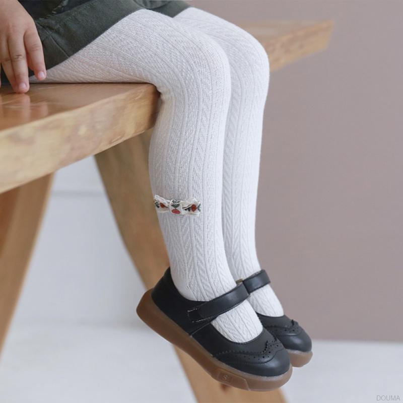 Quần tất cotton co giãn sành điệu cho bé gái