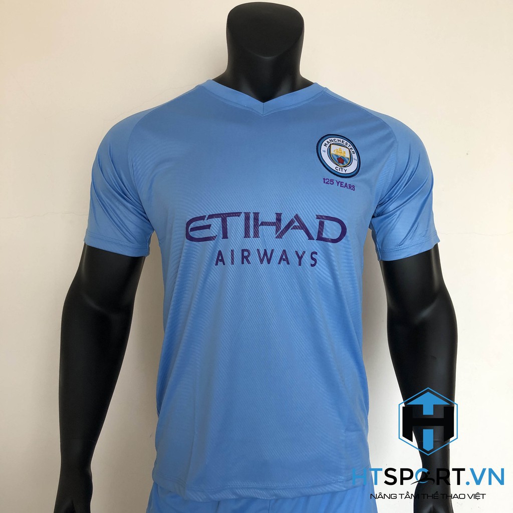 Áo Bóng Đá CLB Manchester City ⚡FREESHIP⚡Áo đấu Man City Xanh