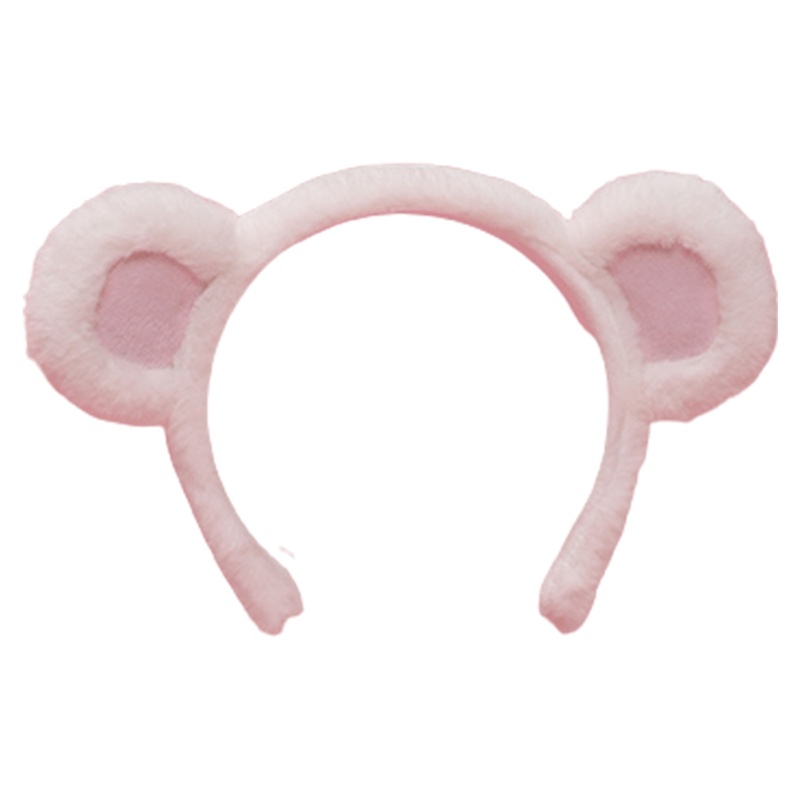 XIXI Băng đô tai gấu nhồi bông mềm mại phong cách lolita cho nữ