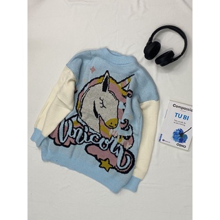Áo Sweater Nữ cao cấp - Họa tiết xinh xắn