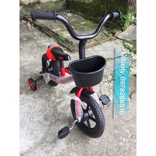 Xe đạp ba bánh (có chân đỡ)