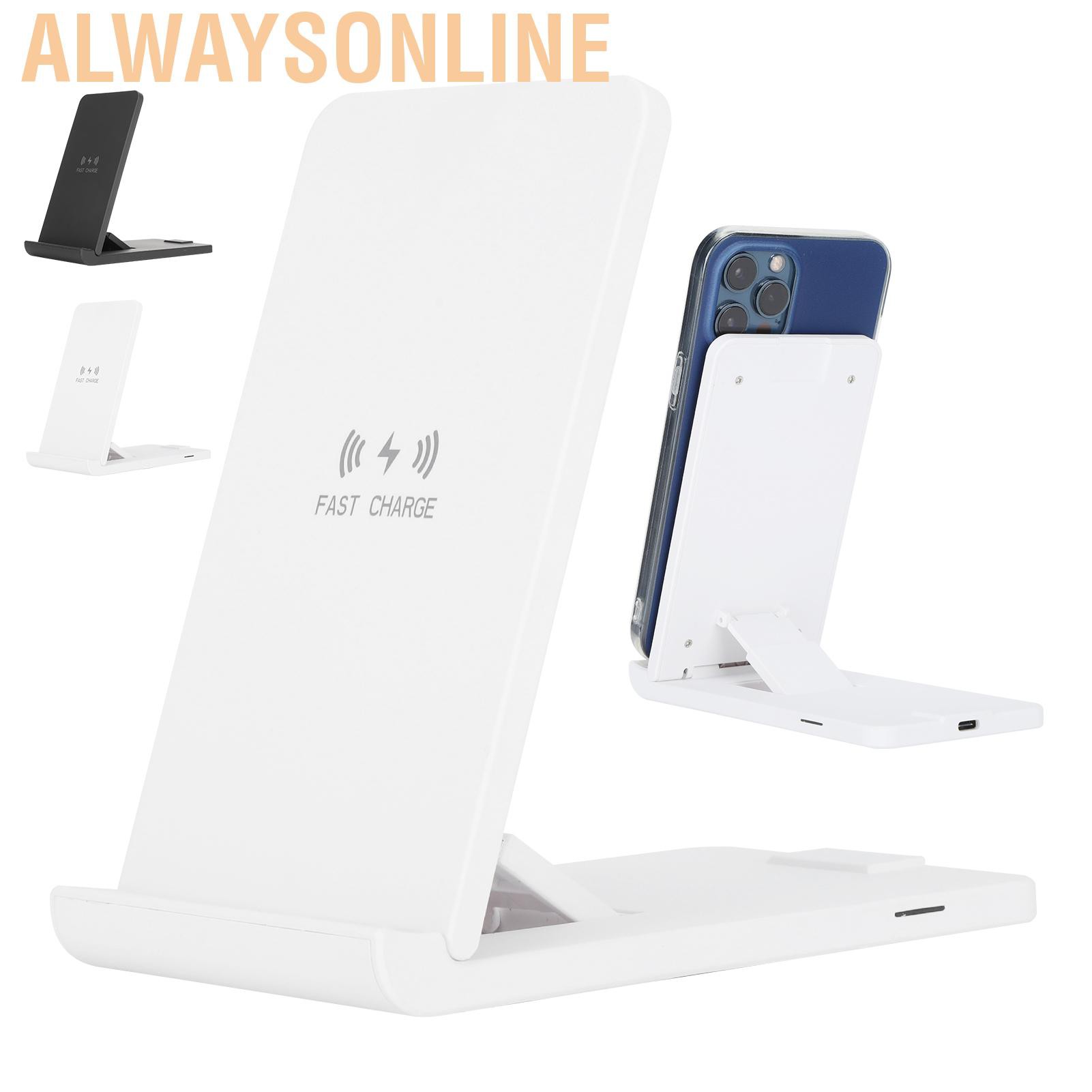 Đế Sạc Nhanh Không Dây Alwaysonline H1 15w Cho Ios / Xiaomi / Huawei