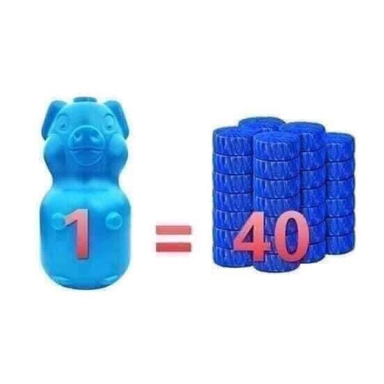 Lọ thả bồn cầu hình heo