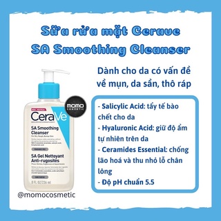 Sữa rửa mặt Cerave SA Smoothing Cleanser