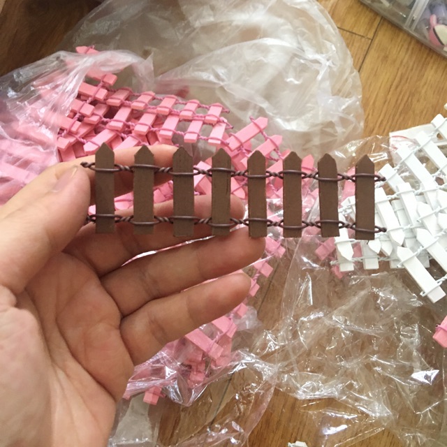 Hàng rào/ terrarium/ trang trí mô hình