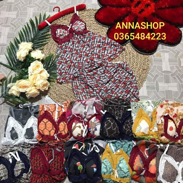 BỘ NGỦ SEXY VOAN CÓ MÚT NGỰC (Hình + video thật từ shop) | BigBuy360 - bigbuy360.vn