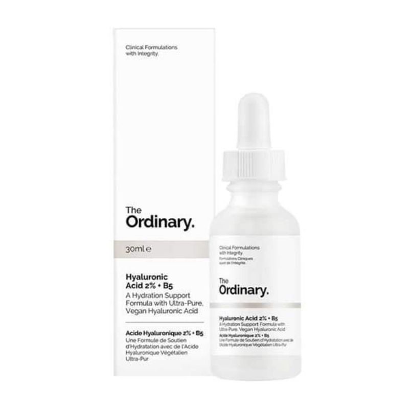 Serum The Ordinary Hyaluronic Acid 2% + B5 Cấp Ẩm, Phục Hồi Da Hiệu Quả 30ml
