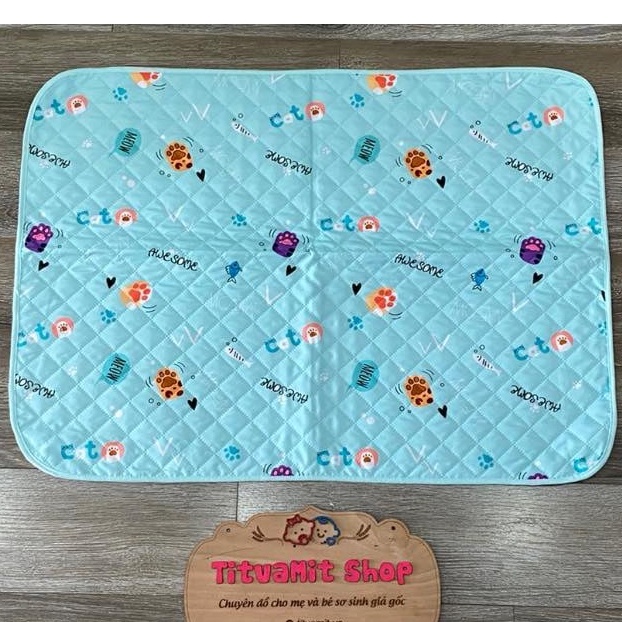 Chống thấm best baby nền màu họa tiết, tấm chống thấm cho bé