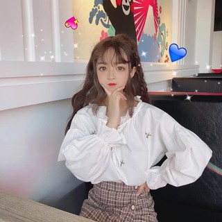 áo sơ mi nữ tay phồng thời trang