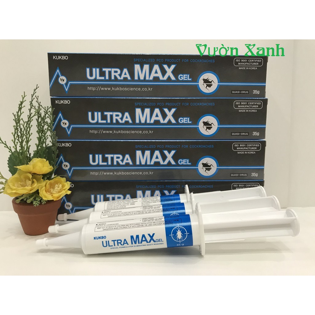 BẢ DIỆT GIÁN ULTRA-MAX( HÀN QUỐC ) Tuýp 35gam - [ Sỉ Lẻ ]