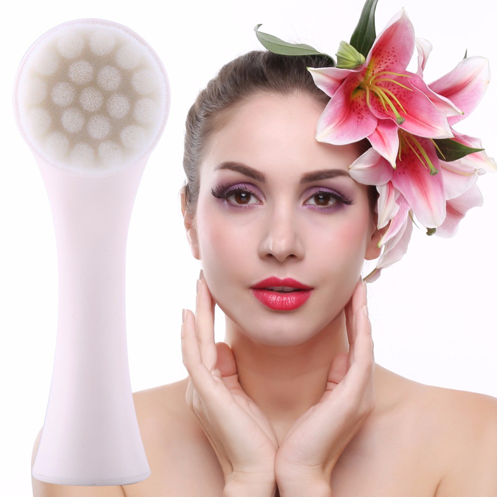 Cọ rửa mặt 2 đầu Massge làm sạch sâu da mặt Dual Pore Brush