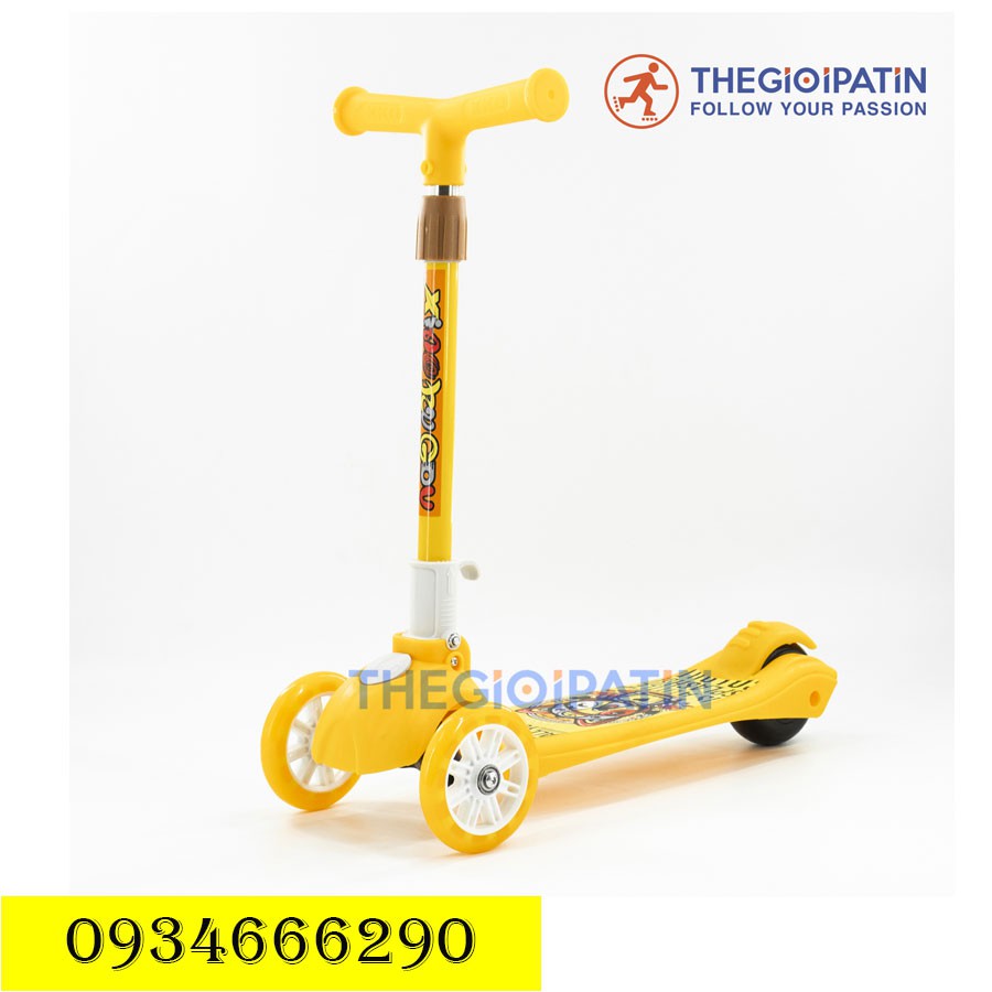 Xe Scooter XKG-009P (3 màu) cao cấp - dành cho trẻ em 3 đến 9 tuổi Mua Thả Ga - Không Lo Về Giá