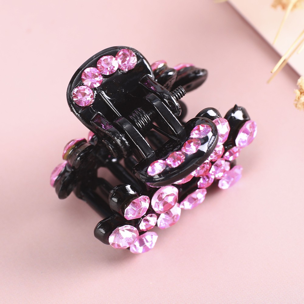 Kẹp Tóc Đính Đá Lấp Lánh Phong Cách Hàn Quốc Thời Trang Dễ Thương