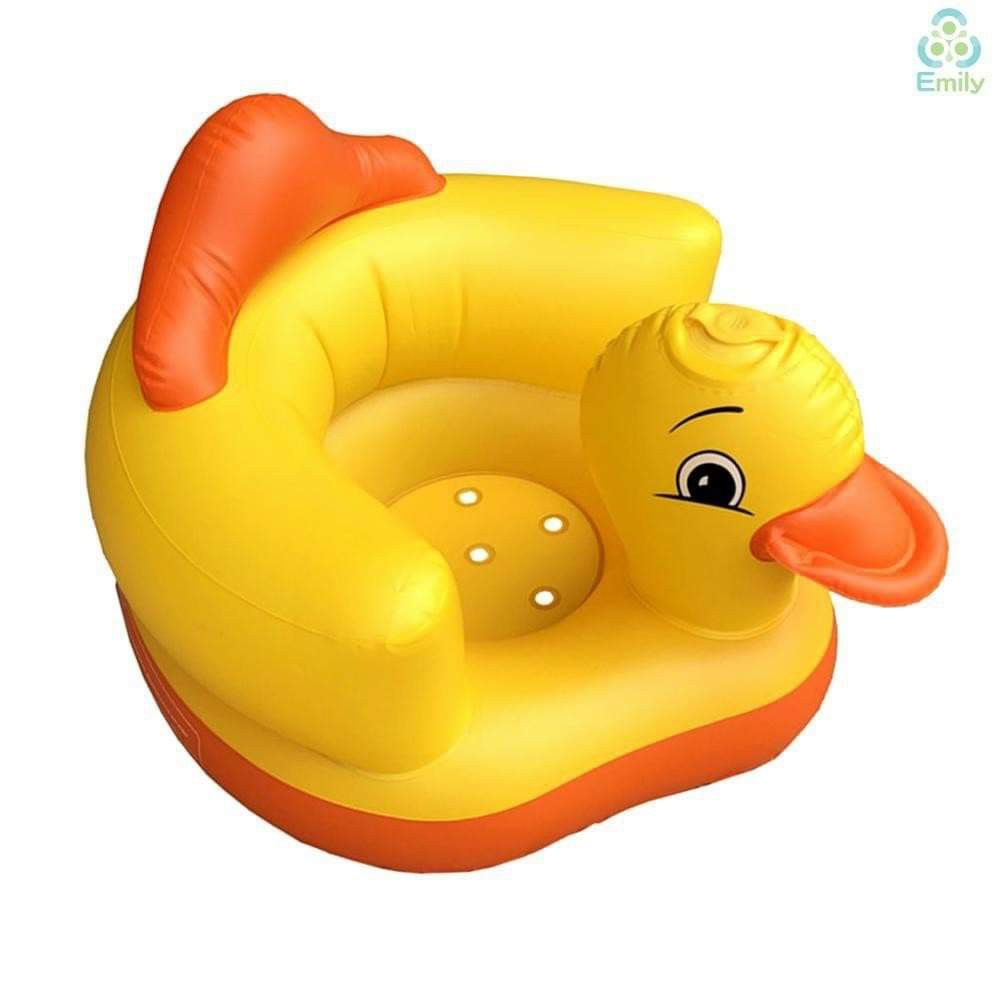 Ghế hơi tập ngồi Hình con Vịt dễ thương cho bé