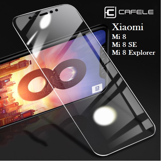 Cafele Kính Cường Lực Bảo Vệ Màn Hình Cho Xiaomi Mi8 Mi 8 / Mi 8 Se / Mi 8 Explorer