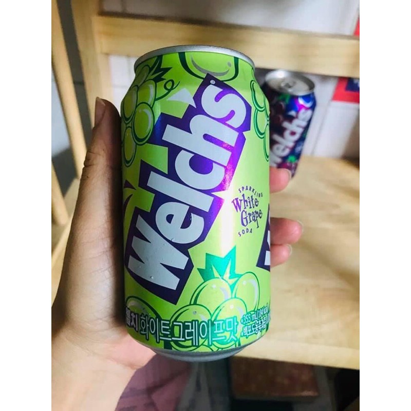 Nước Soda Welch's Hàn Quốc 355ml