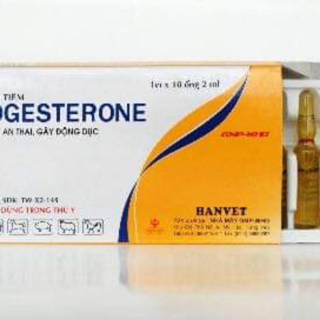 Progesterone - Dung dịch tiêm an thai cho chó mèo, lợn và gia súc