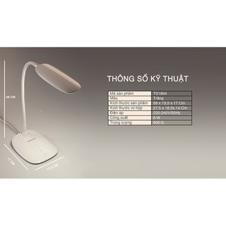 Đèn bàn chống cận Tiros - TS1804