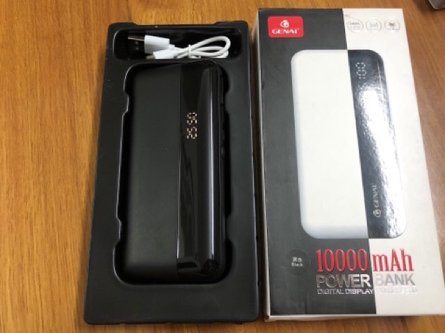 PIN DỰ PHÒNG GENAI Chính hãng 10000MAH LCD