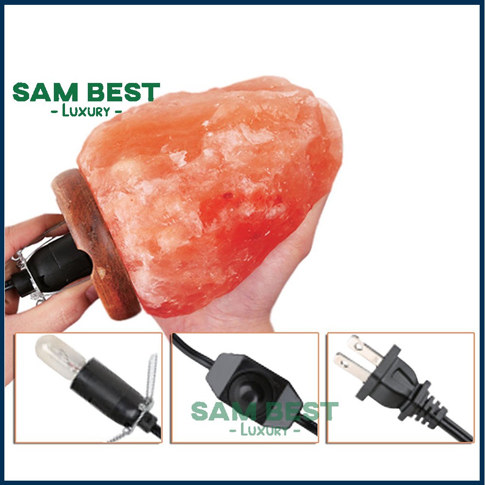 Dây Dimer chỉnh sáng tối, Dây Chiết Áp Đèn Đá Muối có phích cắm dài 2m