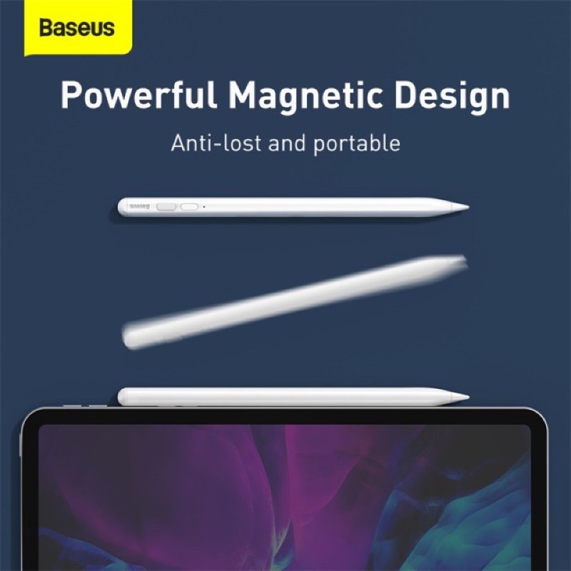 Bút cảm ứng Baseus dành cho máy tính bảng dành cho Apple iPad Pro 11 12.9 2020 Air Mini 5 Bút chống lem cho iPad