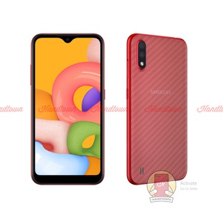 Miếng dán lưng cacbon Samsung Galaxy A01