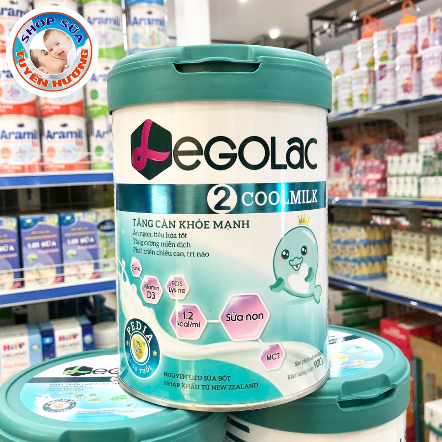 Sữa Legolac CoolMilk số 1,2,3 hộp 900G - 400G Chính hãng