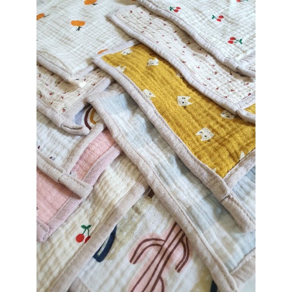 set 10 khăn sữa muslin