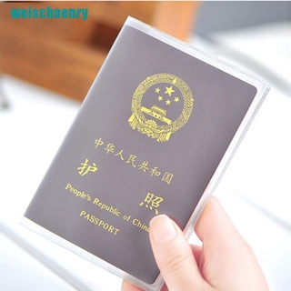 ✲Bao Hộ Chiếu Trong Suốt Đựng Thẻ ID