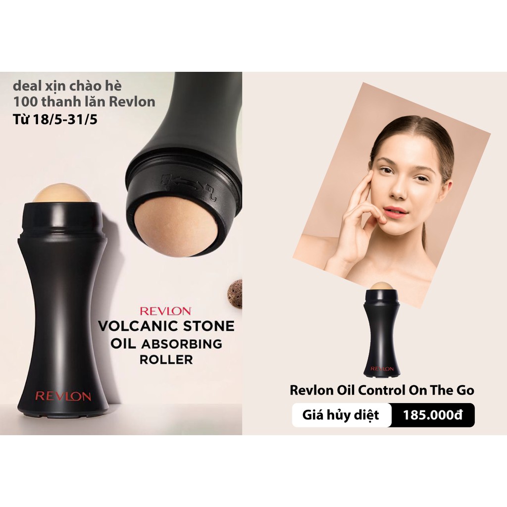 [Siêu Sale-Chính Hãng] Thanh Lăn Hút Dầu Revlon Oil Control On The Go