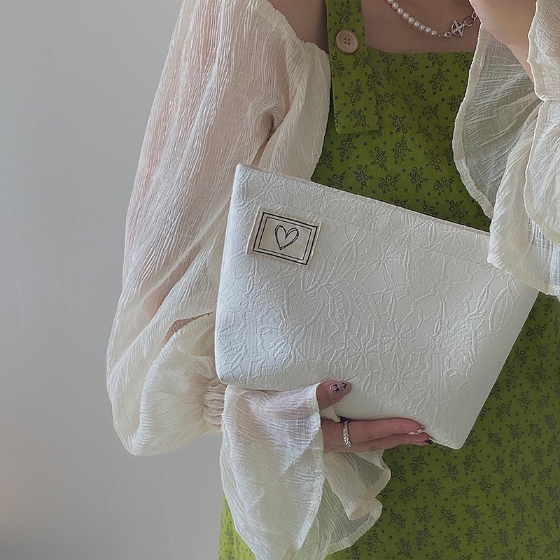 Túi đựng mỹ phẩm du lịch cỡ lớn thiết kế đơn giản dễ thương