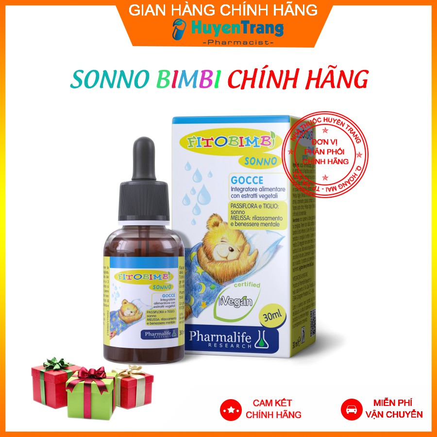 Sonno Bimbi - Thảo Dược Châu Âu giúp Bé Ngủ Ngoan