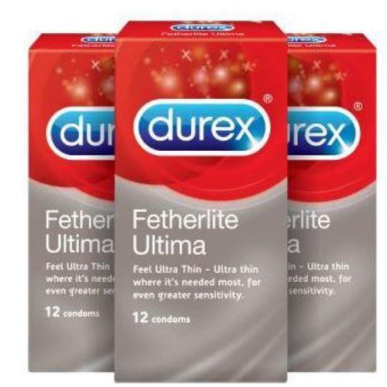 .............  Hộp Bao Cao Su Durex Fetherlite  HỘP 12 cái sieu hot